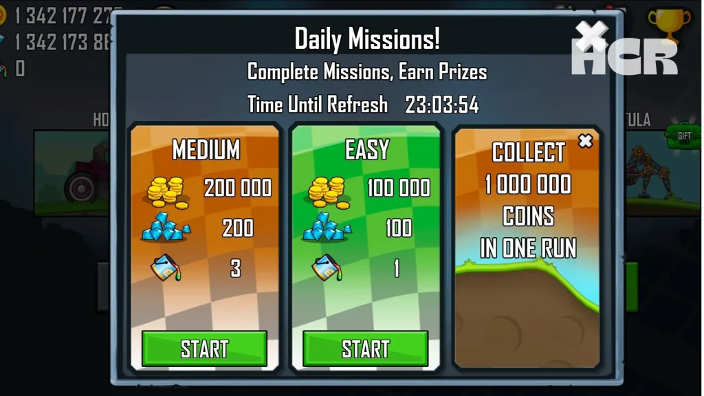 how to get coins in hill climb racing